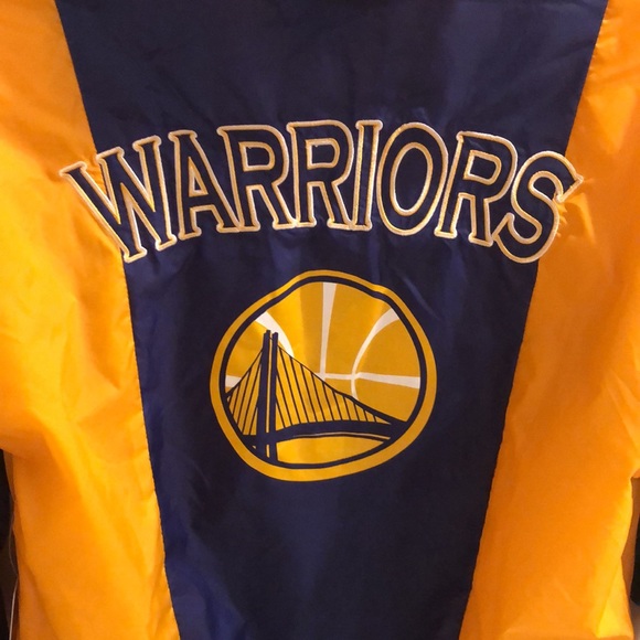 New NBA Golden Gate Warriors hooded windbreaker - Picture 6 of 10